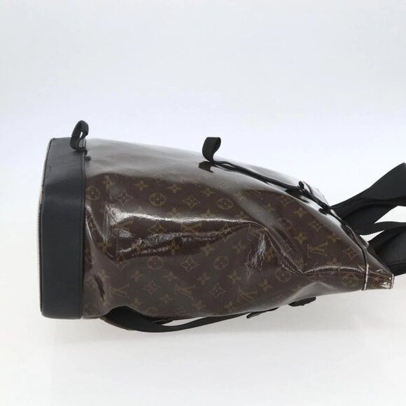 LOUIS VUITTON Monogram Eclipse Glaze Zipped Tote Backpack M43900 LV main image 12